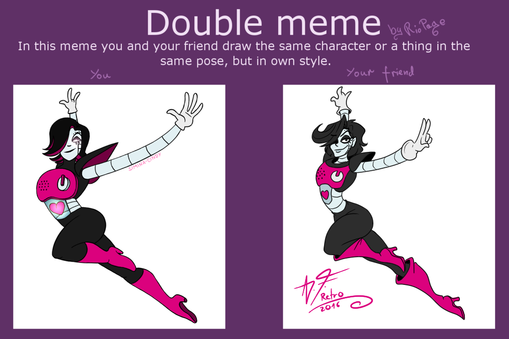 Double Meme - Mettaton