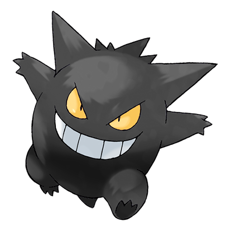 Pokemon Mega Gengar Shiny by SweetSilvy on DeviantArt