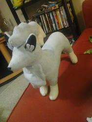 WIP Alola Ninetales plush by Tedimo