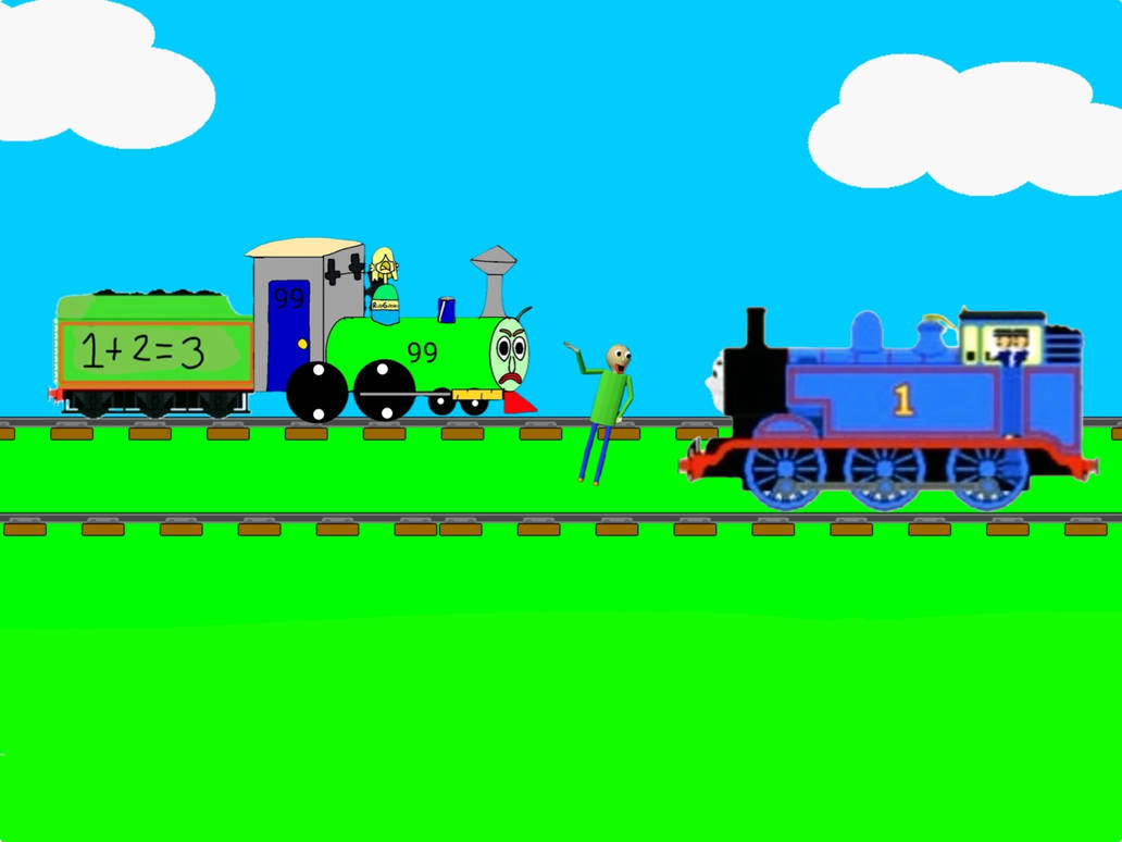 Baldi Rama Meets Rama Thomas meets Baldi by spongerav on DeviantArt