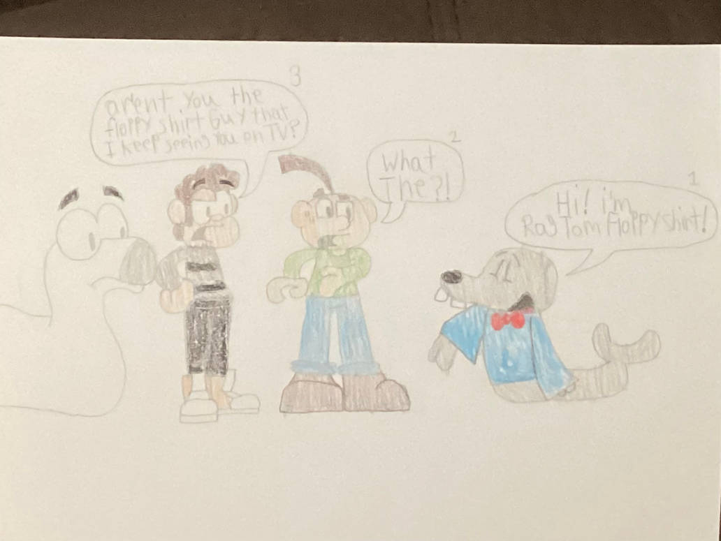 Baldi Rama Meets Rama Baldi meets Rag Tom Floppy Shirt by spongerav on DeviantArt