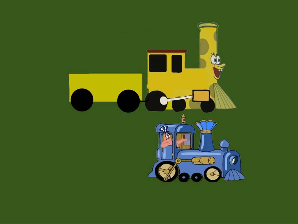 Phantom Train Patrick SpongeBob and Patrick's Trains by spongerav on DeviantArt
