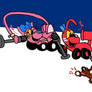 Putt-Putt, Pep, Hot Rod and Carbs singing