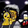 (Collab?) Ray and a Buzzing-Locomotive