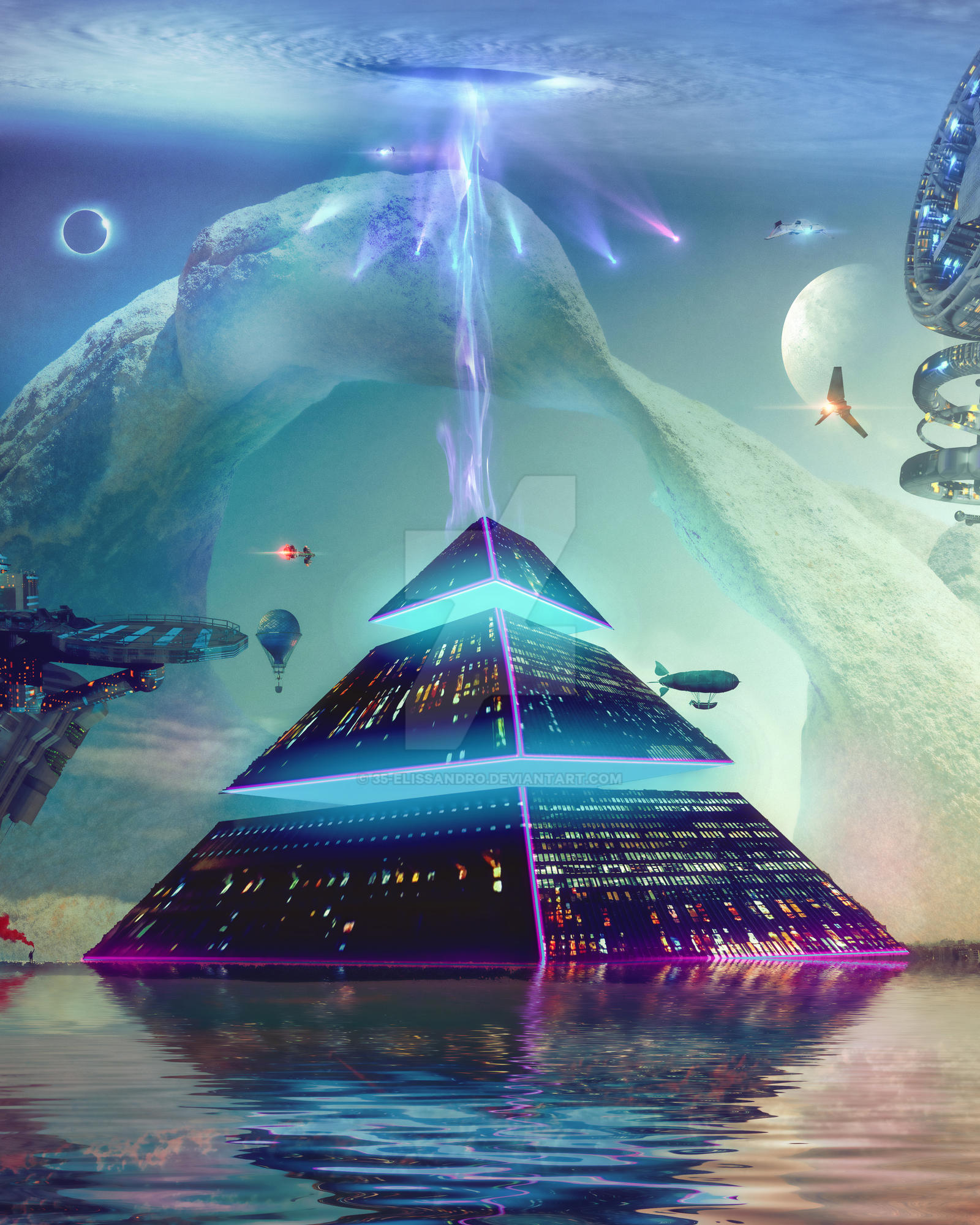 Science fiction Sci Fi by 35-Elissandro on DeviantArt