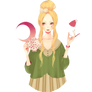 Girl of the tea party Render