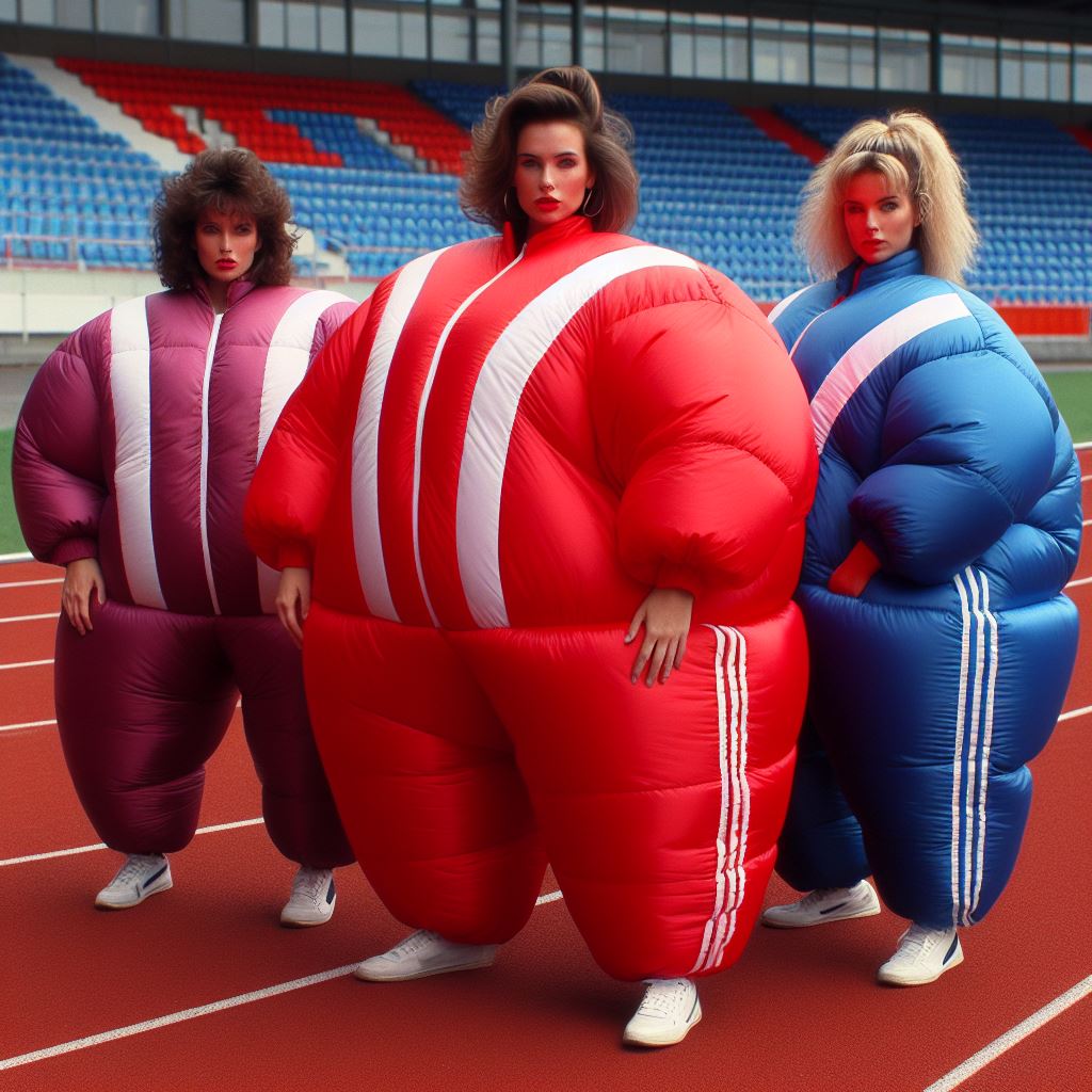 Contenders for the annual inflation games 1984 by RubberKatUK on DeviantArt