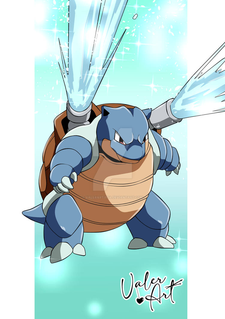 Blastoise by ValerArtista on DeviantArt