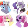 Mane Six and their wives