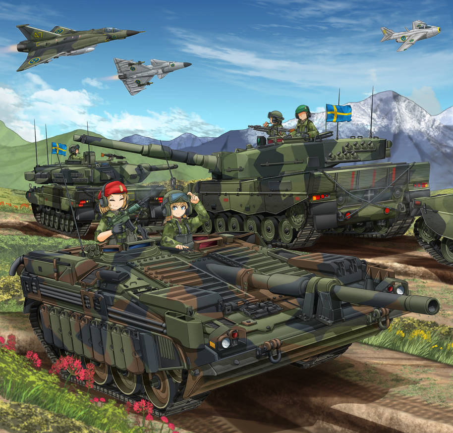 Strv 103 'S-Tank' by Mikelan-Halt on DeviantArt