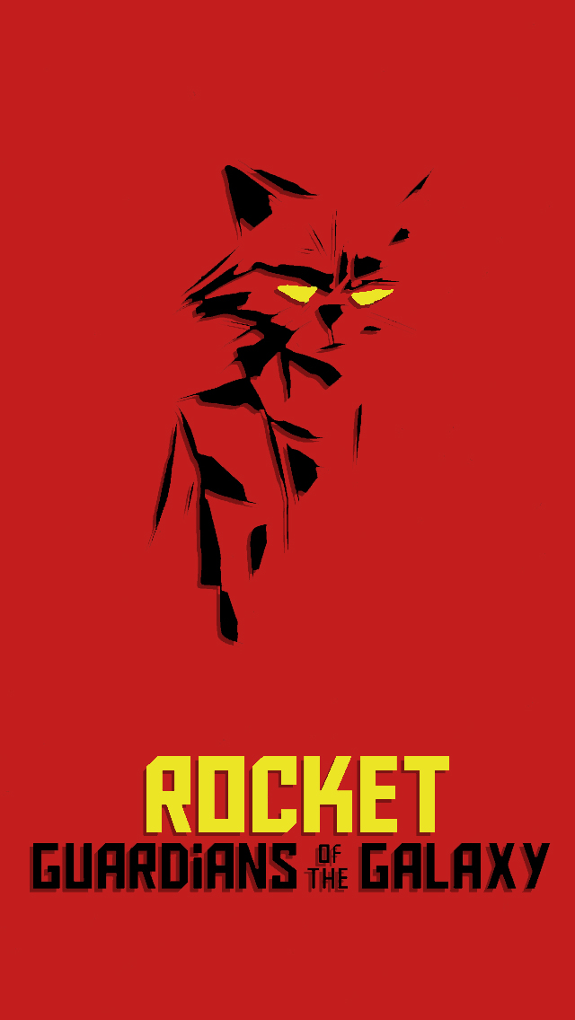 Rocket Gotg Iphone Wallpaper by rikksd on DeviantArt Rocket Gotg Iphone Wallpaper by rikksd on DeviantArt