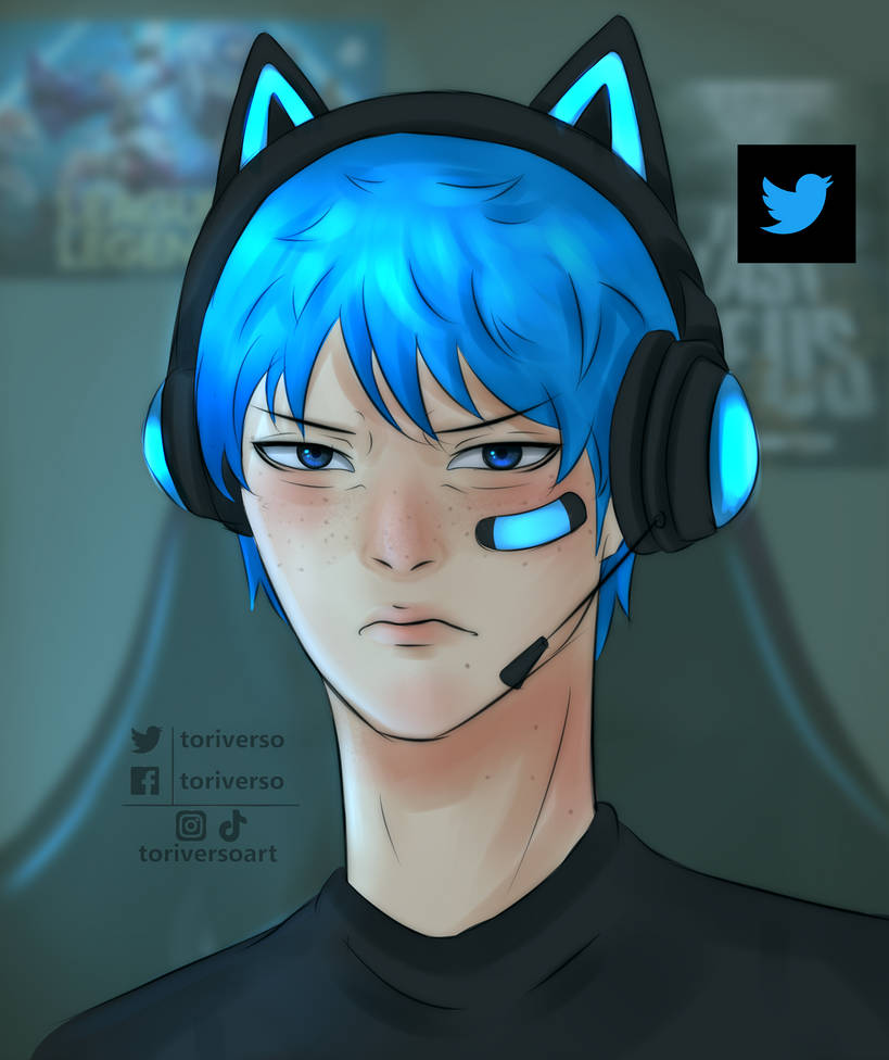 Twitter Human Version twitter as human by toriverso on DeviantArt