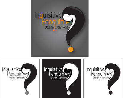 Inquisitive Penguin Design Solutions Logo