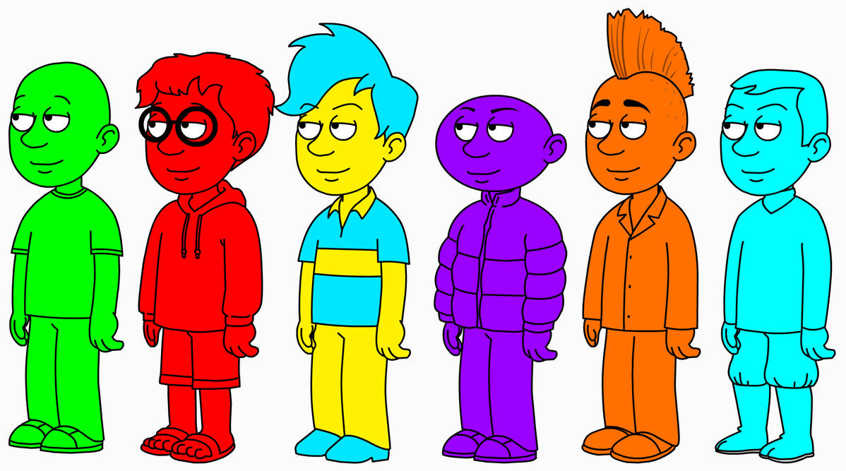 I made the colored characters in Wrapper Offline by JayDraws2k11 on ...
