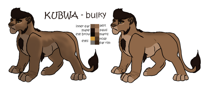 Kubwa lion oc