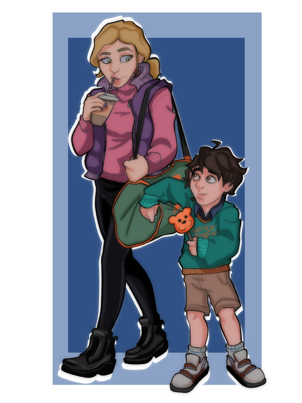 FnafSecurity BreachGregory and Vanessa by MikaRaccoon on DeviantArt