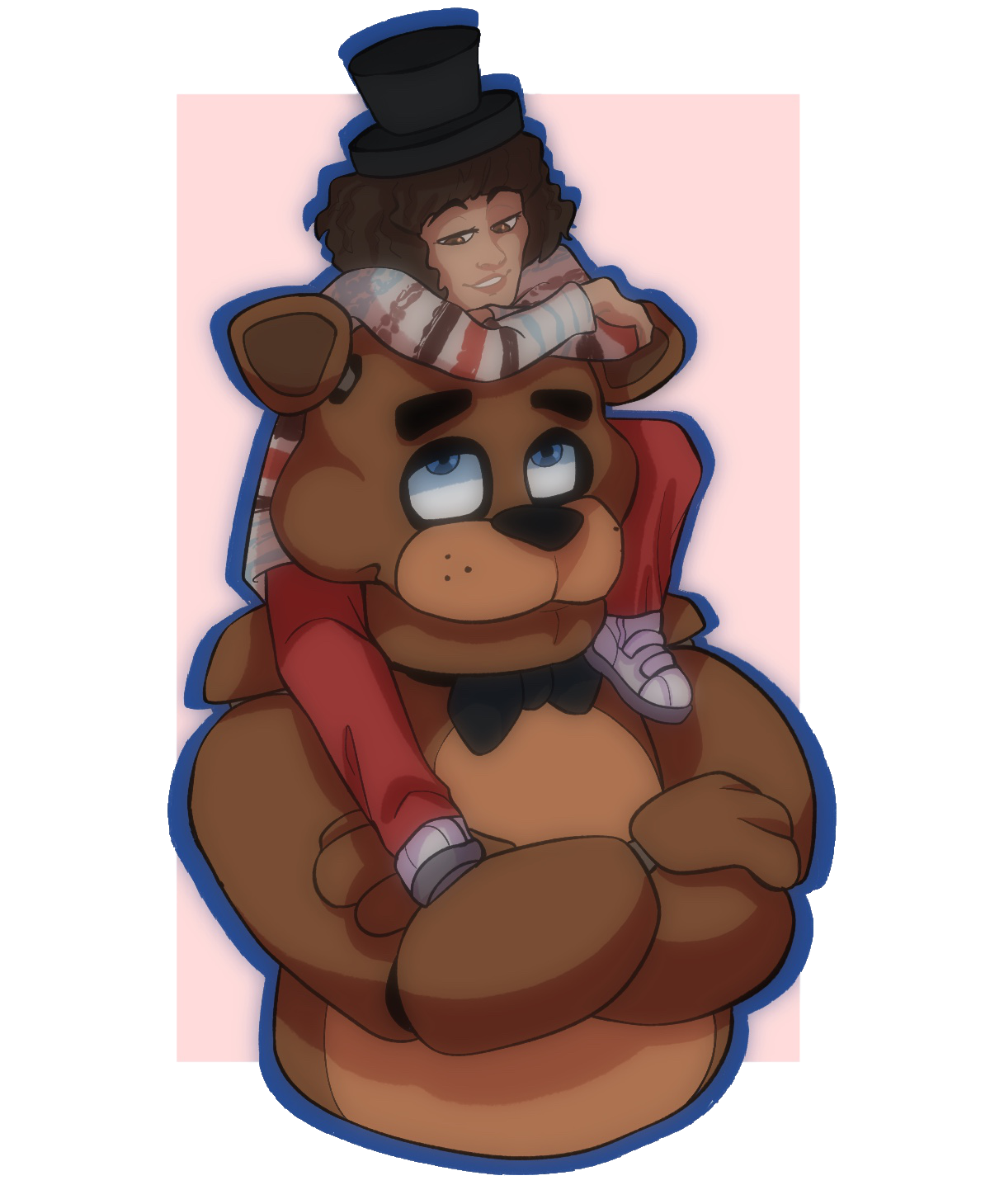 FNAF--Freddy and Abby by Mika-Raccoon on DeviantArt