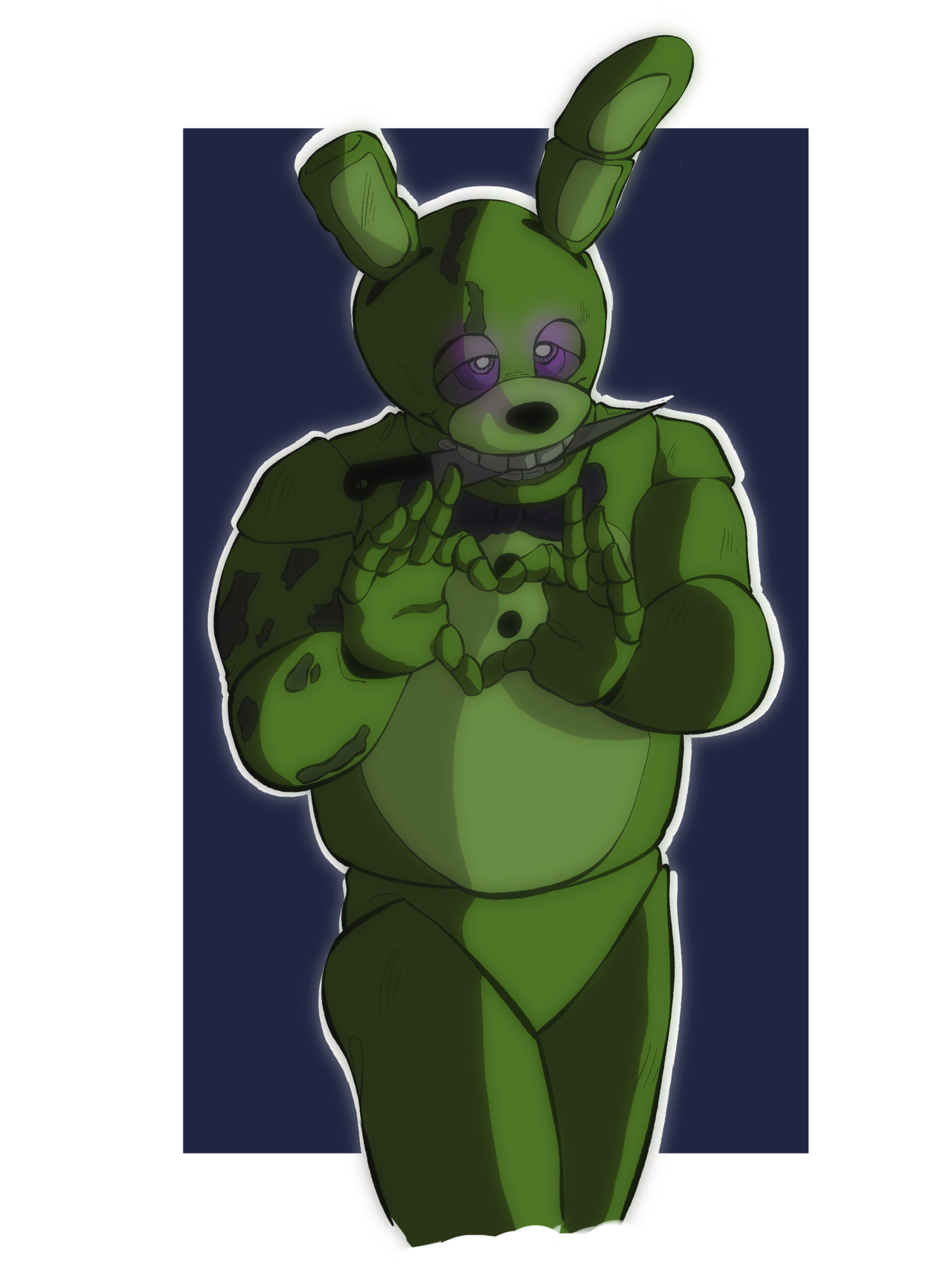 Fnaf Spring Bonnie Fanart 12 - dajuhq3