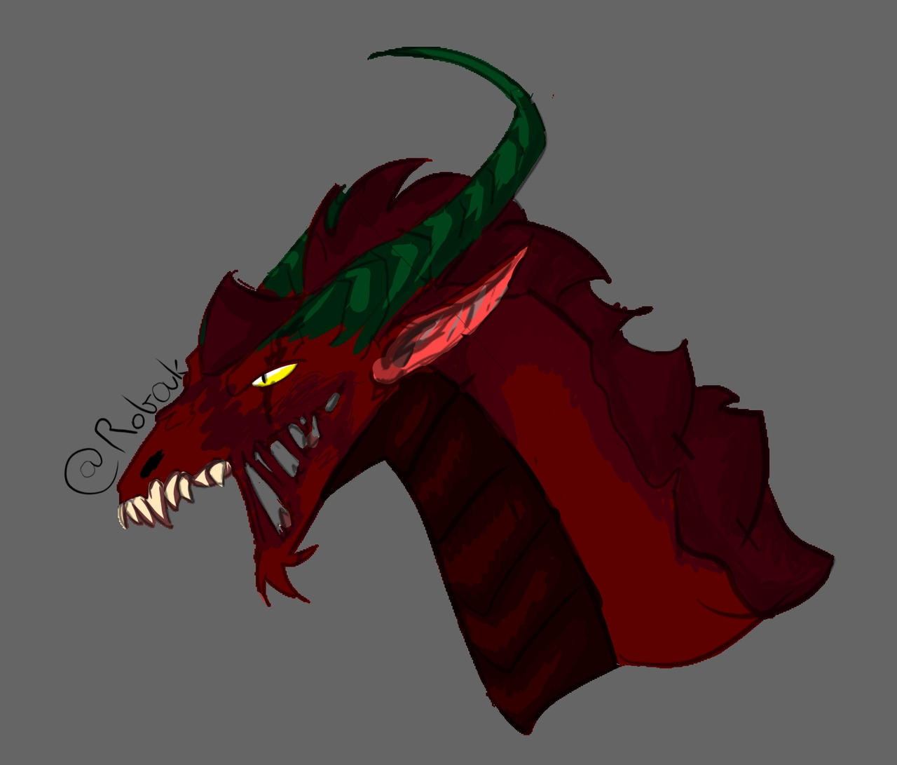 Angst Dragon Angry dragon by wcale-nie-medi on DeviantArt
