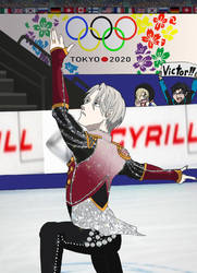 Yuri on ice, Victor Skating