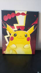 Vmax Pikachu canvas