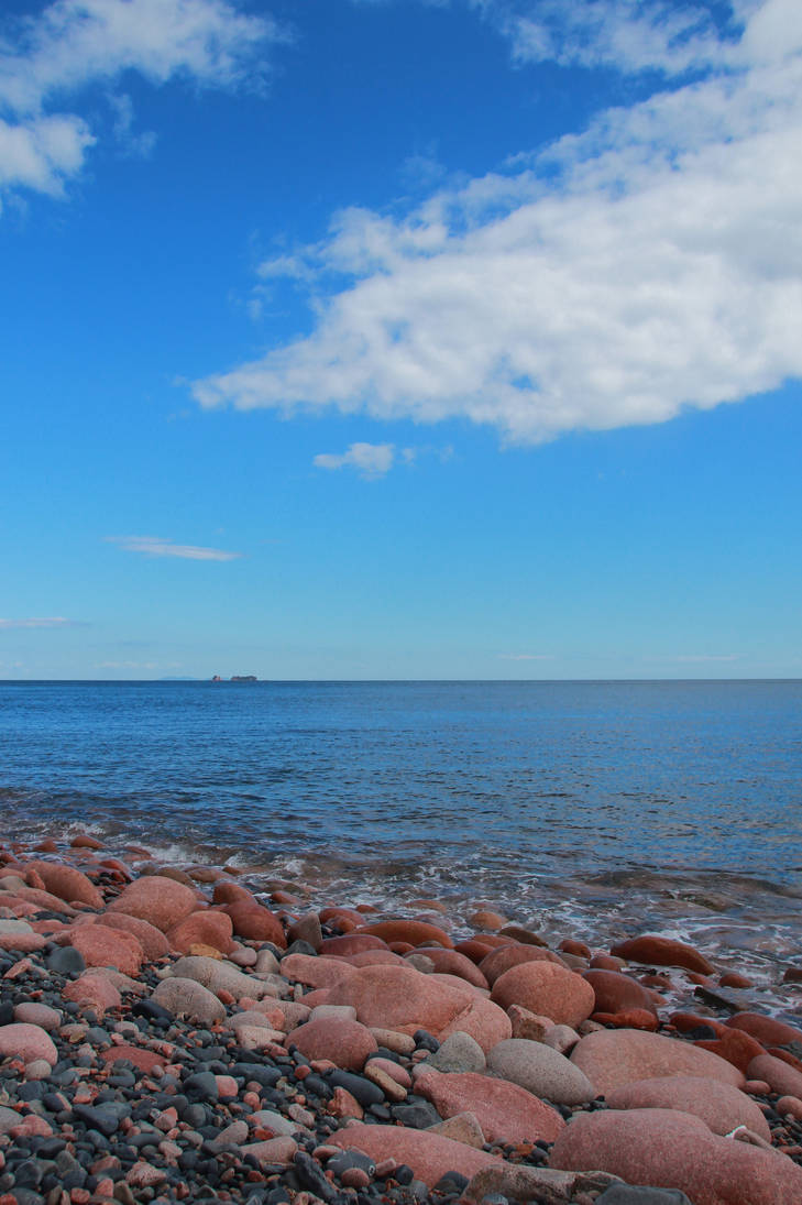 Rusty Reddis Beach Rocks red rocks beach by alya96 on DeviantArt