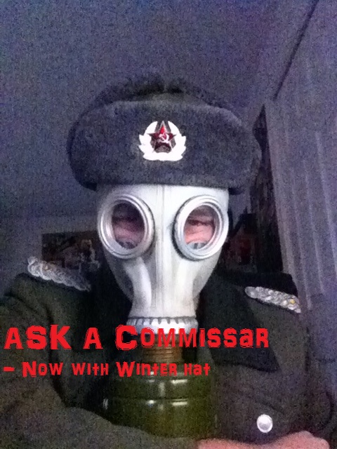 Ask A Commissar Now with Winter Hat