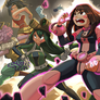 Hero Academia Girl Power!