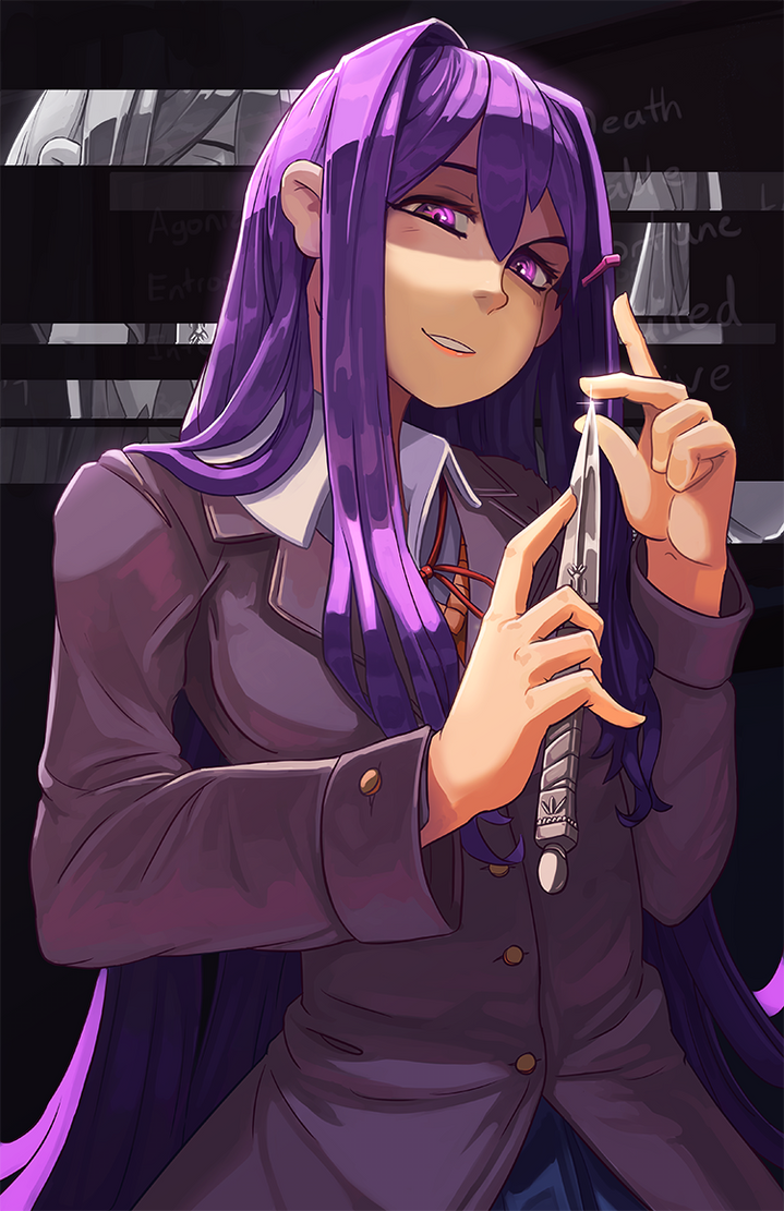 Yuri And Her Knives By Limited Access On DeviantArt yuri-and-her-knives-by-limited-access-on-deviantart