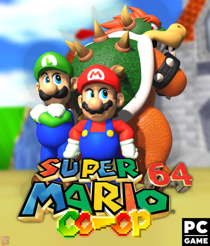 SM64 Co-op - Cover Art by TheAidenS2014 on DeviantArt