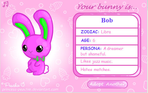 Bob Bunny by SabreSwordTiger123 on DeviantArt