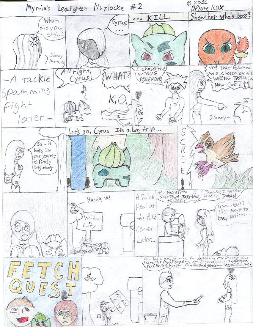 Nuzlocke Comic pg. 2