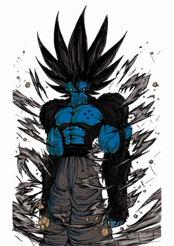 Evil Goku Super Sayajin X by Leon-Atlas on DeviantArt
