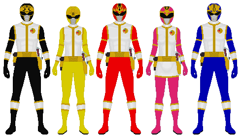 MMPR Mighty Morphin Thunder Rangers by SuperSquadron23 on DeviantArt