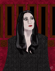 Morticia Addams Gothic