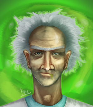 Rick Sanchez fanart