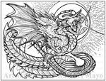 Starfyre lineart by rachaelm5