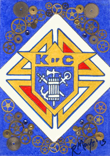 ACEO Knights of Columbus