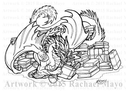 Bookwyrm 02 Fundraiser Art