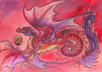 ACEO Dragon 32