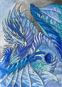 ACEO Dragon 44