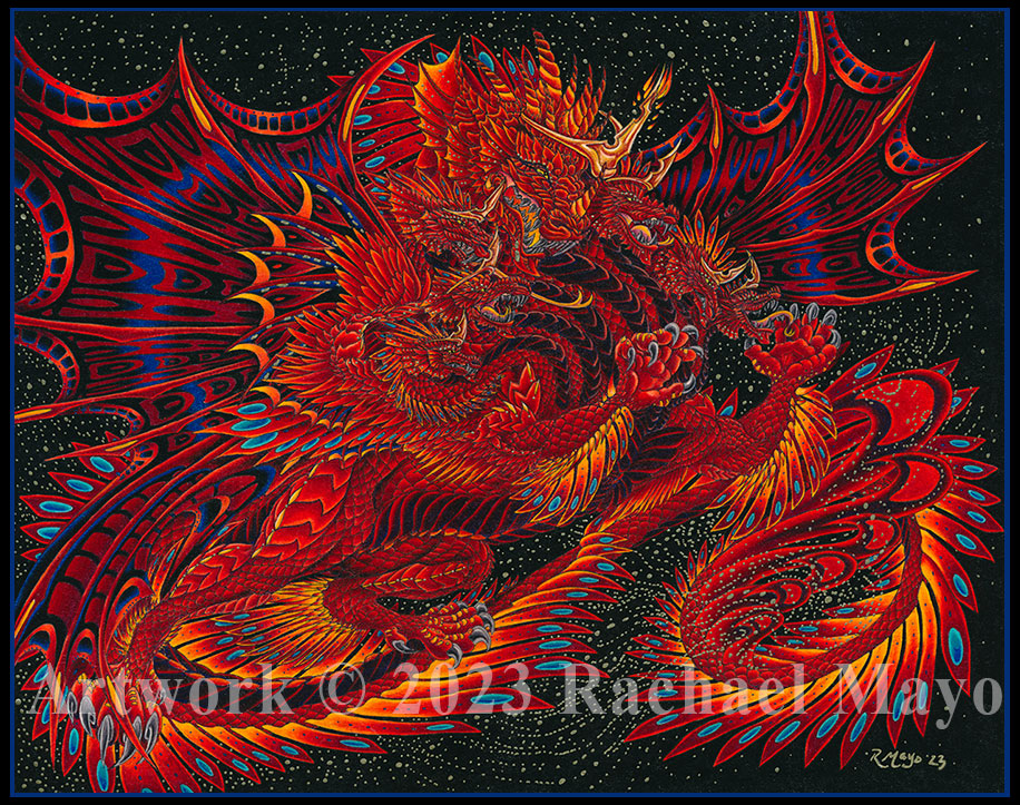 Dragon of Revelation by rachaelm5 on