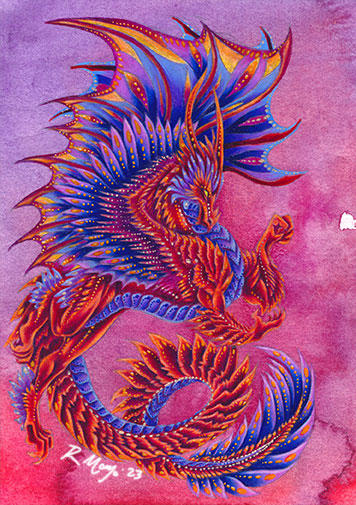 Champion Flammae Dragon Design WIP by rachaelm5 on DeviantArt