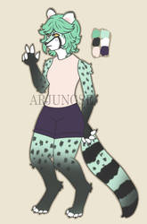 Furry Genet. AUCTION OPEN