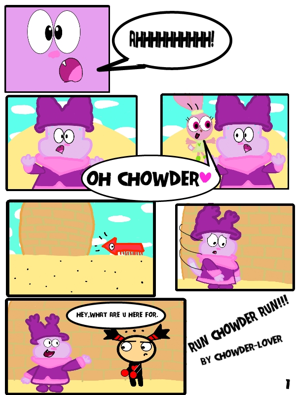 Chowder Running Run Chowder Run pg1 by chowder-lover on DeviantArt