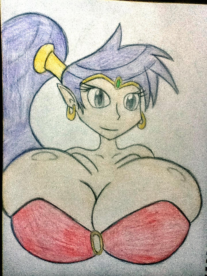gamer girls busty shantae by Dmmendez90 on DeviantArt