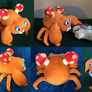 Paras Pokemon Plush! Poseable!