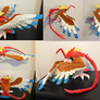 Mega Pidgeot! Poseable Wings Tail and Head Feather