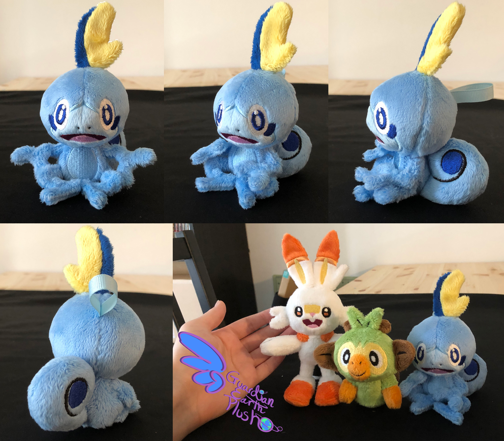 Sobble Pokemon Plush Keychain! by GuardianEarthPlush on DeviantArt
