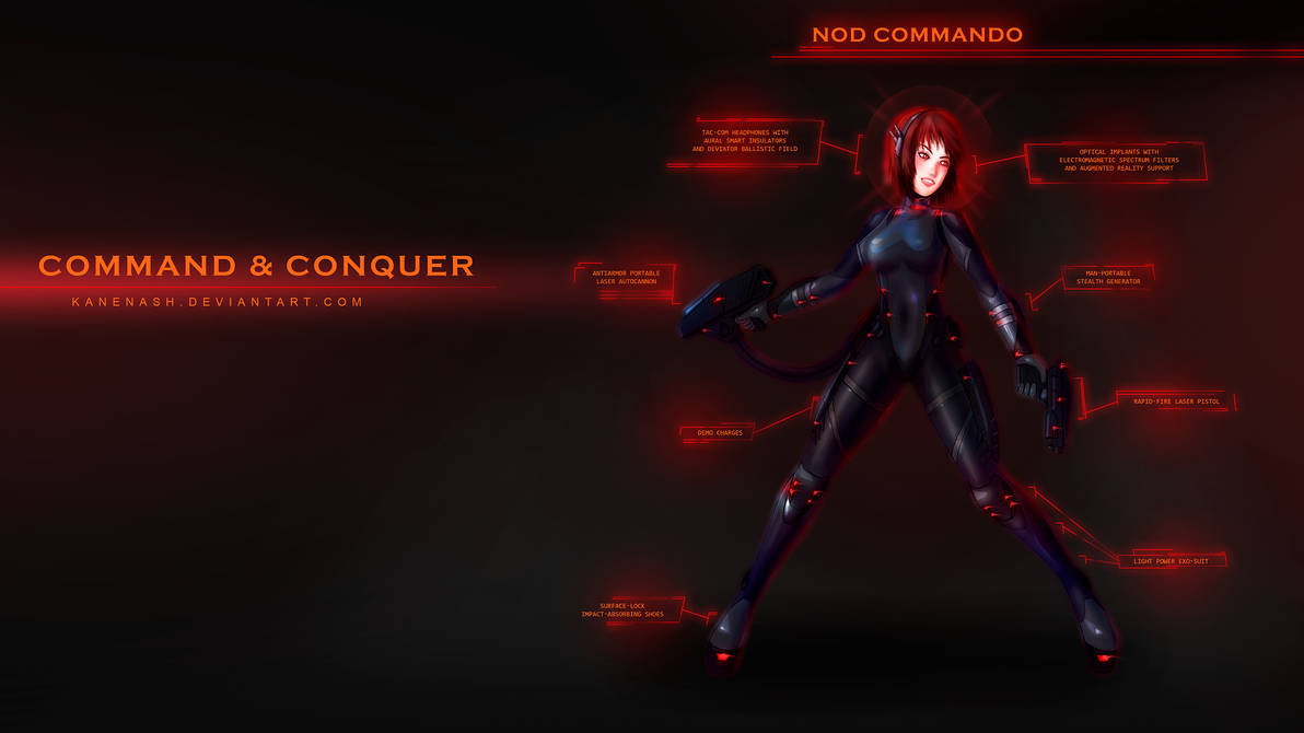 Command and Conquer - Nod Commando by KaneNash